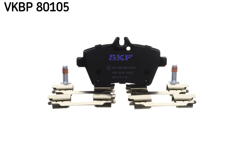 Brake Pad Set, disc brake - VKBP 80105 SKF